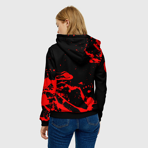 Женская толстовка Sekiro: Shadows Die Twice 4 / 3D-Черный – фото 4