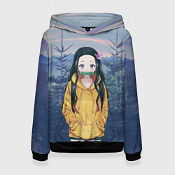 Женская толстовка Незуко