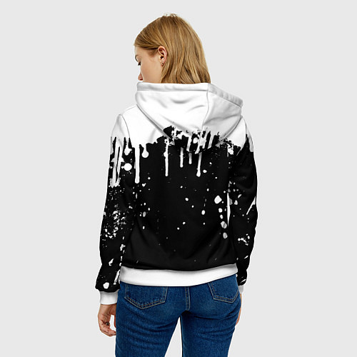 Женская толстовка Five Nights At Freddys - Puppet / 3D-Белый – фото 4