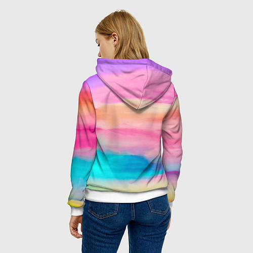 Женская толстовка Ульяна / 3D-Белый – фото 4