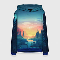 Женская толстовка Природа