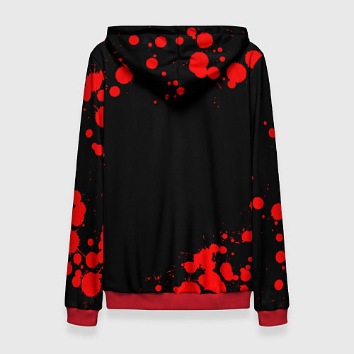 Женская толстовка КОРОЛЬ И ШУТ / 3D-Красный – фото 2