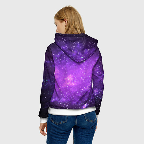 Женская толстовка ЪУЪ СЪУКА / 3D-Белый – фото 4