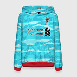 Женская толстовка LIVERPOOL выездная сезон 2021