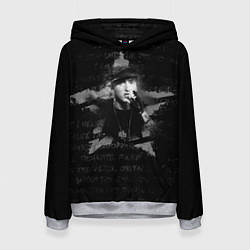 Толстовка-худи женская Eminem, цвет: 3D-меланж