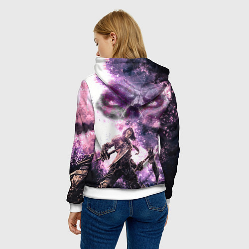 Женская толстовка Darksiders 2 / 3D-Белый – фото 4