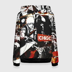 Женская толстовка Bleach Блич Ичиго Курасаки