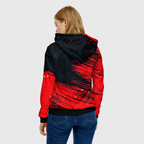 Женская толстовка AMONG US / 3D-Черный – фото 4