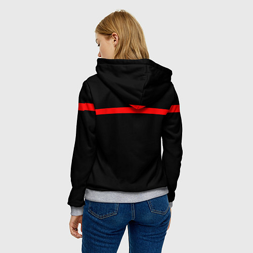 Женская толстовка AMONG US - Impostor / 3D-Меланж – фото 4