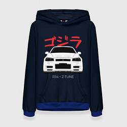 Женская толстовка Skyline R34 Z-Tune