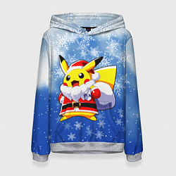 Женская толстовка НОВОГОДНИЙ ПИКАЧУ