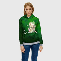 Толстовка-худи женская Доктор Стоун, цвет: 3D-меланж — фото 2