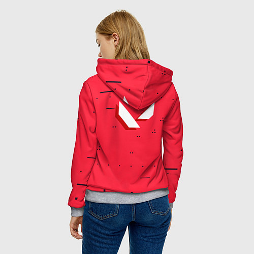 Женская толстовка Jett / 3D-Меланж – фото 4