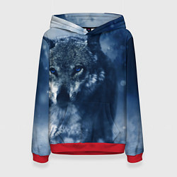 Женская толстовка Красивый волк