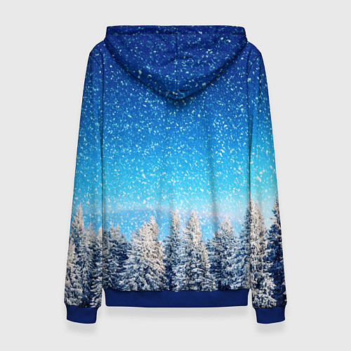 Женская толстовка Happy New Year / 3D-Синий – фото 2