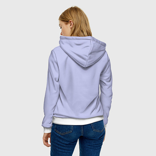 Женская толстовка Магический аксолотль / 3D-Белый – фото 4