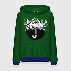 Толстовка-худи женская Umbrella academy, цвет: 3D-синий