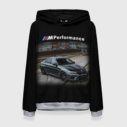 Толстовка-худи женская BMW Z, цвет: 3D-меланж