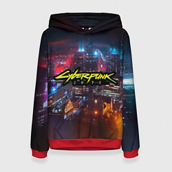 Женская толстовка Найт сити