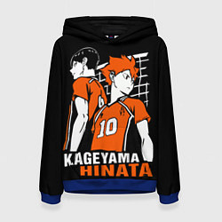 Женская толстовка Haikyuu Hinata Kageyama