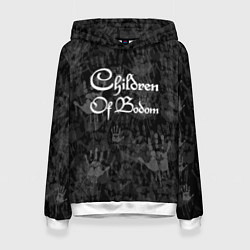 Толстовка-худи женская Children of Bodom Z, цвет: 3D-белый