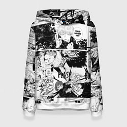 Женская толстовка Магическая битва манга