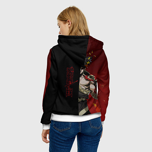 Женская толстовка Hades / 3D-Белый – фото 4