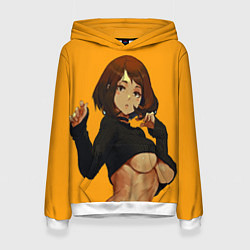 Женская толстовка Uraraka Ahegao Урарака