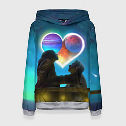 Женская толстовка Ваня Дмитриенко Венера-Юпитер