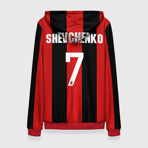 Женская толстовка Шевченко / 3D-Красный – фото 2