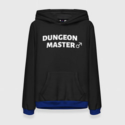 Толстовка-худи женская Dungeon Master, цвет: 3D-синий