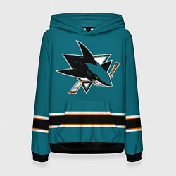 Женская толстовка Сан-Хосе Шаркс Форма1
