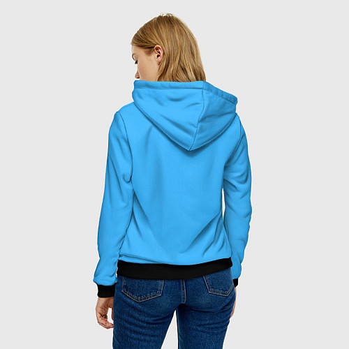 Женская толстовка Казагь / 3D-Черный – фото 4