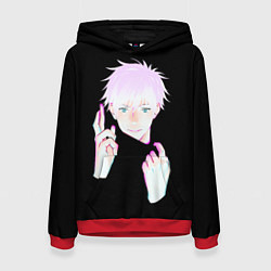 Женская толстовка ГОДЖО САТОРУ GOJO SATORU