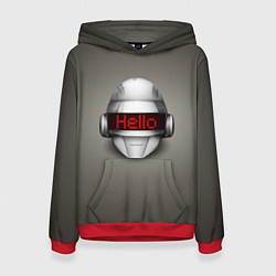 Женская толстовка Daft Punk Hello