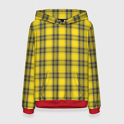 Женская толстовка Клеточный узор