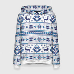 Женская толстовка Русские народные узоры