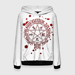 Женская толстовка Хеллсинг, Печать Алукарда