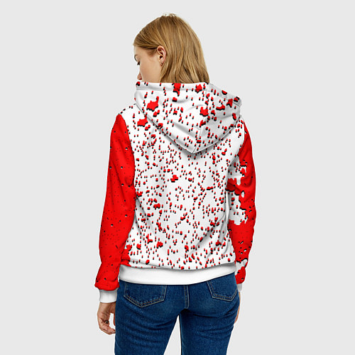 Женская толстовка Deftones / 3D-Белый – фото 4