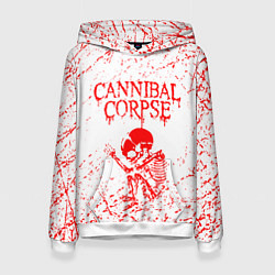 Женская толстовка Cannibal corpse