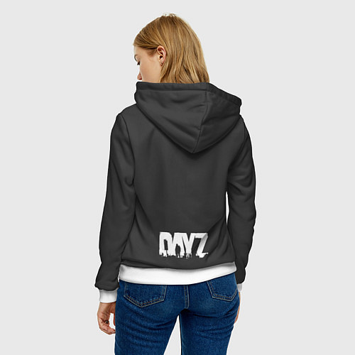 Женская толстовка Френдли DayZ / 3D-Белый – фото 4