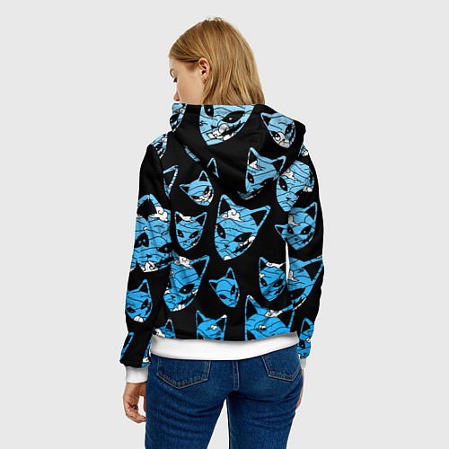 Женская толстовка ГИО ТОМИОКА КЛИНОК / 3D-Белый – фото 4