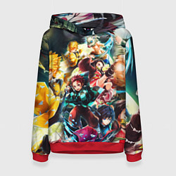 Женская толстовка КЛИНОК РАССЕКАЮЩИЙ ДЕМОНОВ ПЕРСОНАЖИ