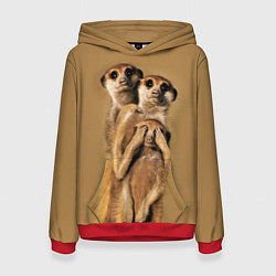 Женская толстовка Сурикаты