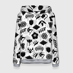 Женская толстовка БЛИЧ КАПИТАНЫ ГОТЕЙ 13 ЭМБЛЕМЫ