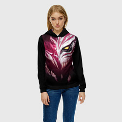 Толстовка-худи женская ИЧИГО БЛИЧ BLEACH, цвет: 3D-черный — фото 2