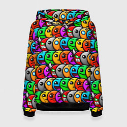 Женская толстовка Geometry Dash: Pattern Z