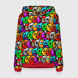 Женская толстовка Geometry Dash: Pattern Z