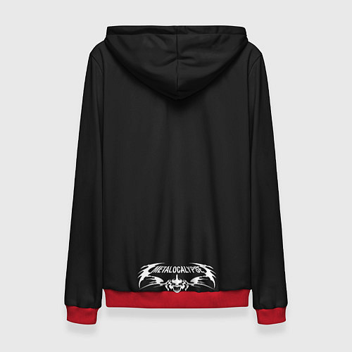 Женская толстовка Нэйтан Эксплоужен / 3D-Красный – фото 2