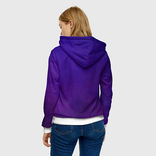 Женская толстовка Cowboy Bebop Spike Spiegel / 3D-Белый – фото 4